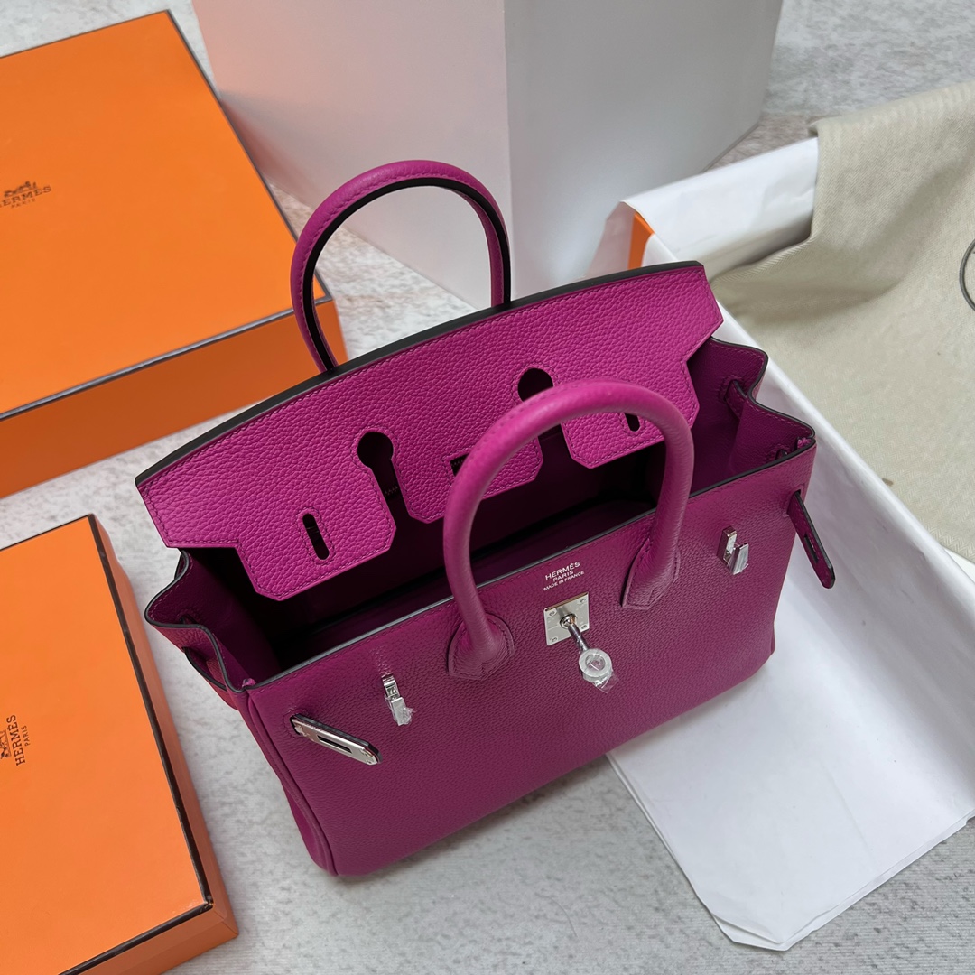 에르메스 버킨백25 스위프트 로즈퍼플 은장